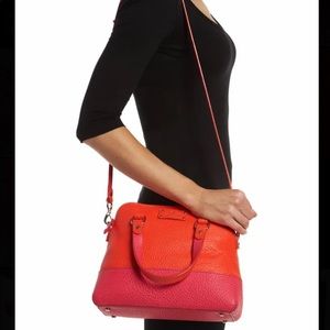 Kate Spade leather satchel crossbody bag purse